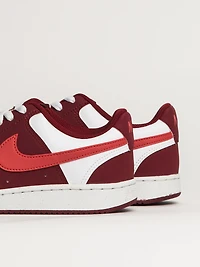 WOMENS NIKE COURT VISION LOW SNEAKER - TEAM RED/WHITE
