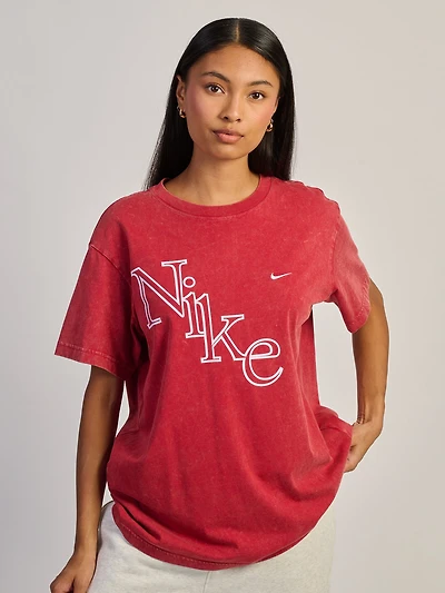 NIKE T-SHIRT TOUGH RED