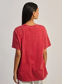 NIKE T-SHIRT TOUGH RED