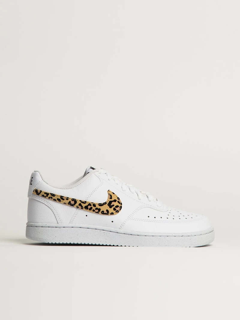 WOMENS NIKE COURT VISION LOW NEXT NATURE SNEAKER - WHITE