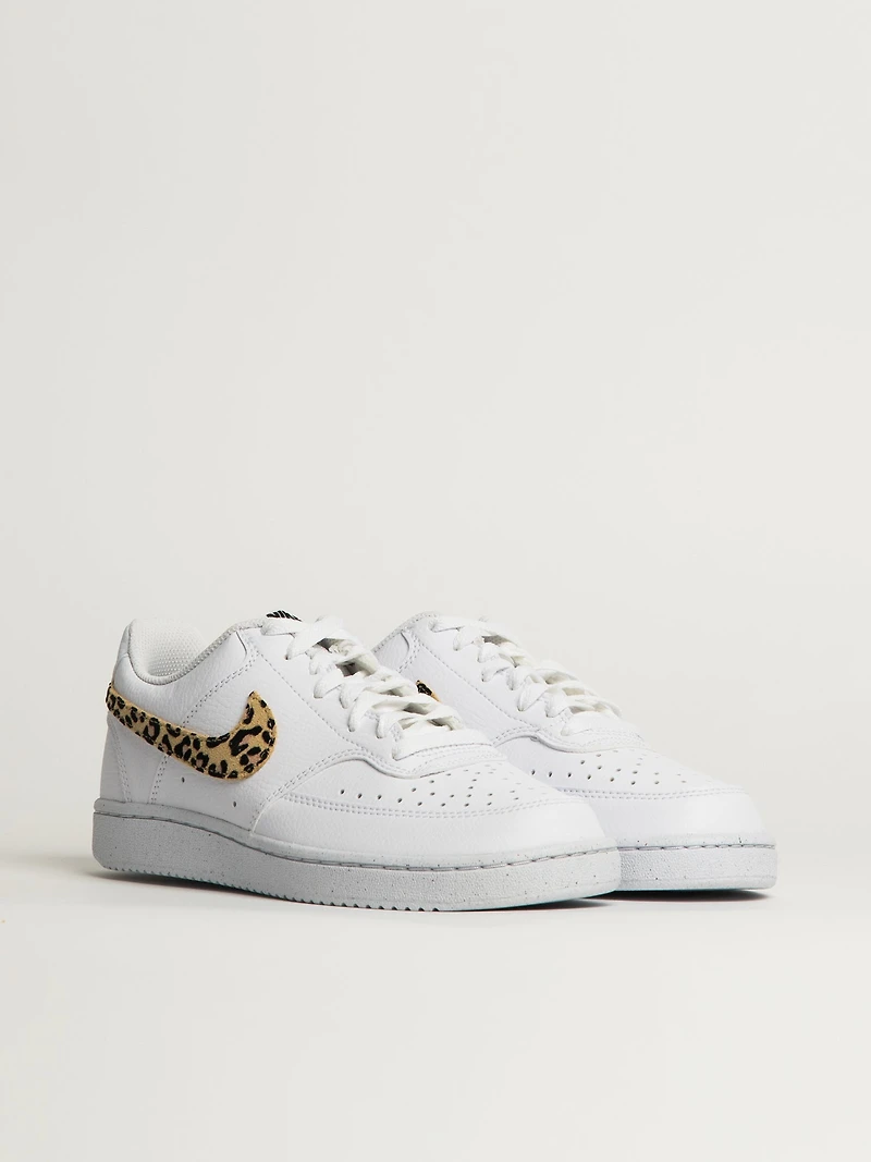 WOMENS NIKE COURT VISION LOW NEXT NATURE SNEAKER - WHITE
