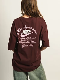 TEE-SHIRT NIKE SPORTSWEAR CLASSICS - BORDEAUX