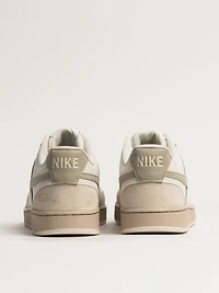 NIKE COURT VISION LO SUEDE SNEAKER - CREAM