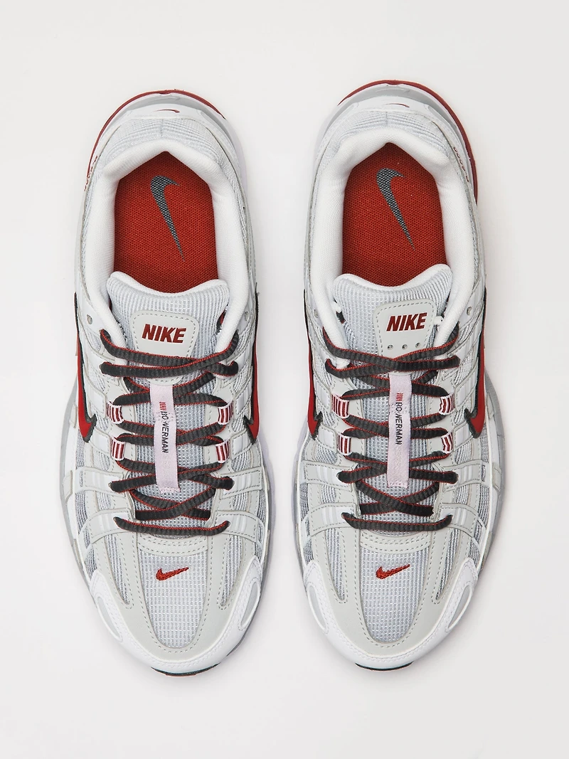 NIKE P - 6000 SNEAKER WHITE/RED