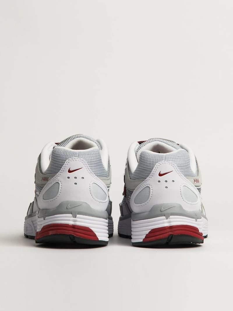 NIKE P - 6000 BASKETS BLANC/ROUGE