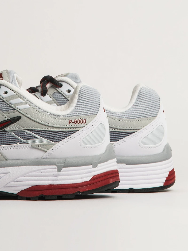 NIKE P - 6000 BASKETS BLANC/ROUGE