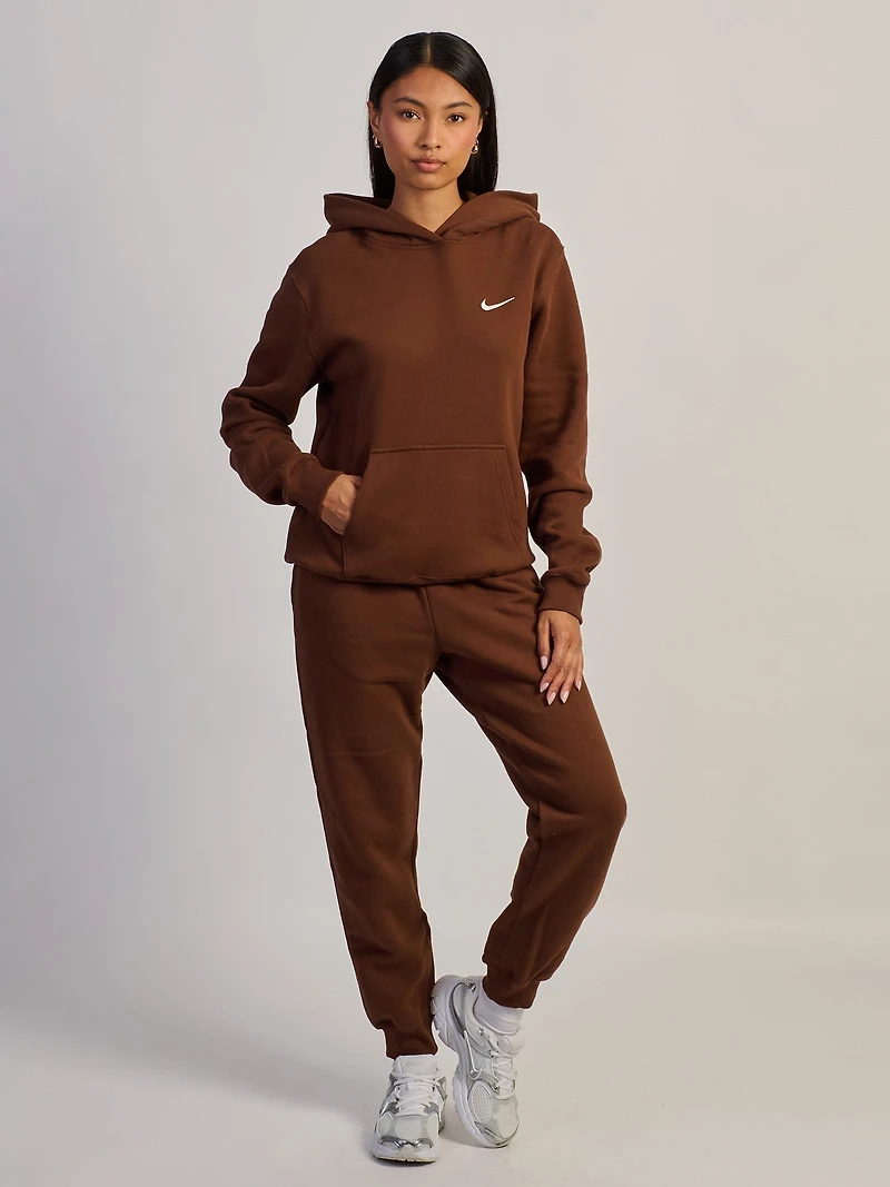 NIKE PULL OVER HOODIE - CACAO