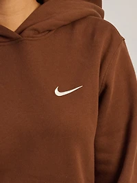 NIKE PULL OVER HOODIE - CACAO