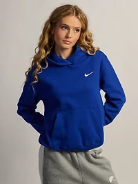 NIKE STUDIO FLEECE PULL OVER HOODIE