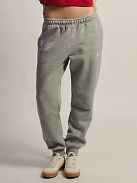 NIKE STUDIO FLEECE MID RISE JOGGER - DARK GREY