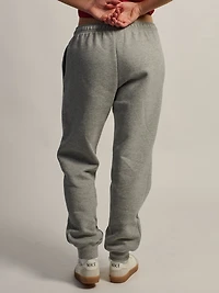 NIKE STUDIO FLEECE JOGGER TAILLE MI-HAUTE - GRIS FONCÉ