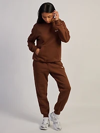 NIKE MID RISE JOGGERS -COCOA
