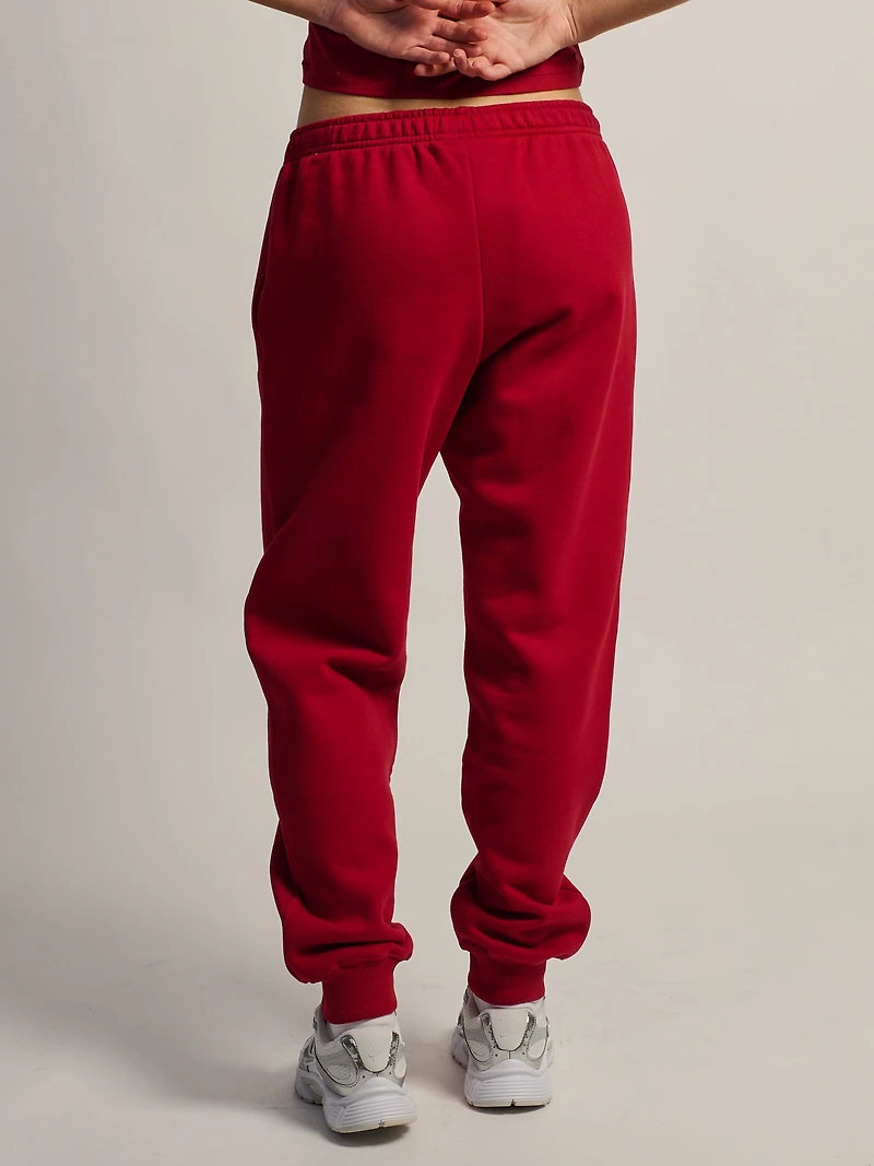 NIKE MID RISE JOGGERS - TOUGH RED