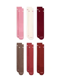 NIKE EVERYDAY CUSHIONED DRI-FIT CREW SOCKS 6 PACK