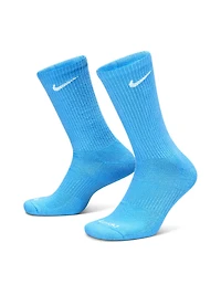 CHAUSSETTE NIKE EVERYDAY DRI-FIT CREW COUSSINÉE 6 PK