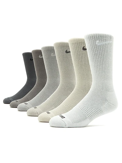 LOT DE 6 CHAUSSETTES REMBOURRÉES NIKE EVERYDAY PLUS DRI-FIT