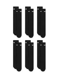 NIKE EVERYDAY 6 PACK TRAINING SOCKS