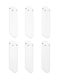 NIKE EVERYDAY CUSHIONED 6 PACK SOCKS