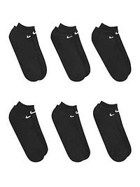 NIKE TRAINING NO SHOW SOCK 6PK