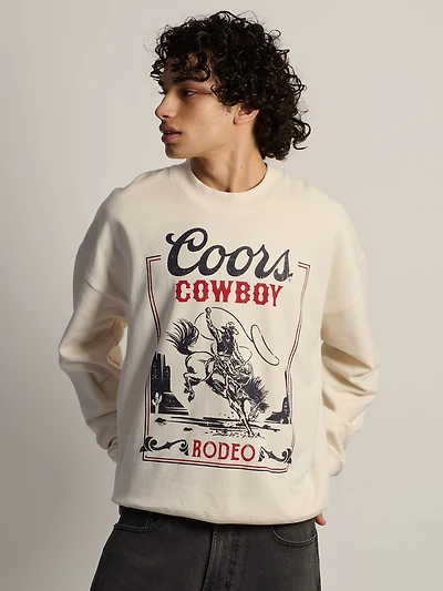 COORS COWBOY RELAXED CREW