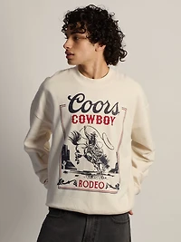 COORS COWBOY RELAXED CREW