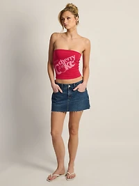 CHERRY COKE TUBE TOP