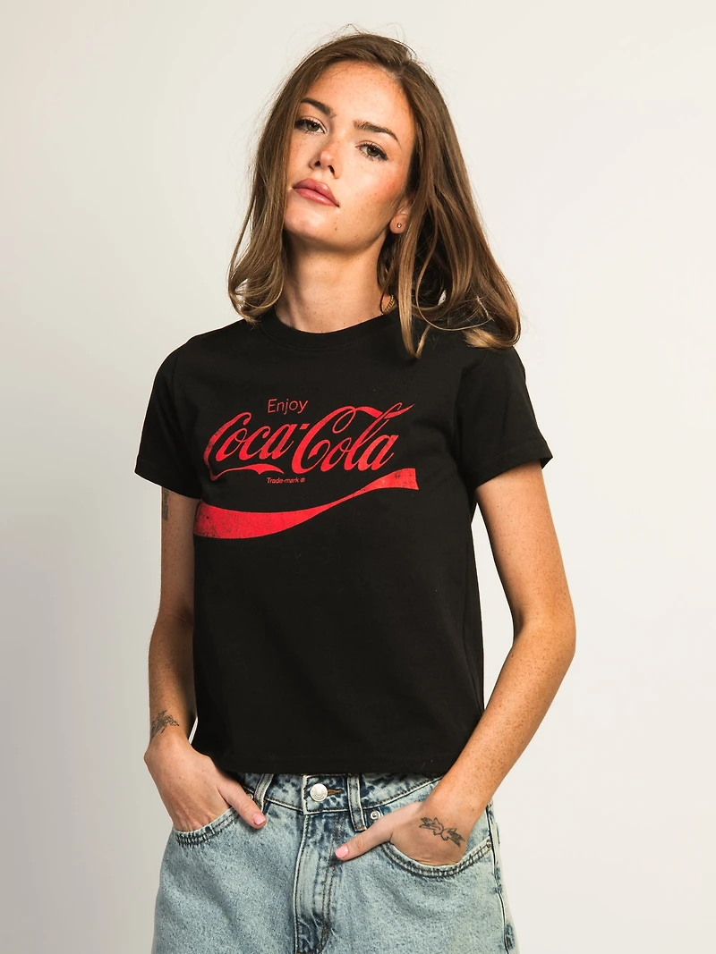 T-SHIRT COCA COLA COUPE BOXY