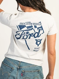 TEE-SHIRT BOXY BOYFRIEND FORD SOUS LICENCE