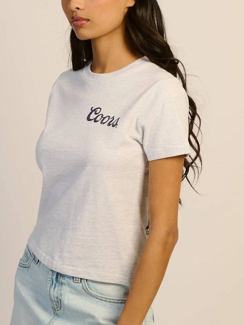 COORS RODEO BOXY TEE