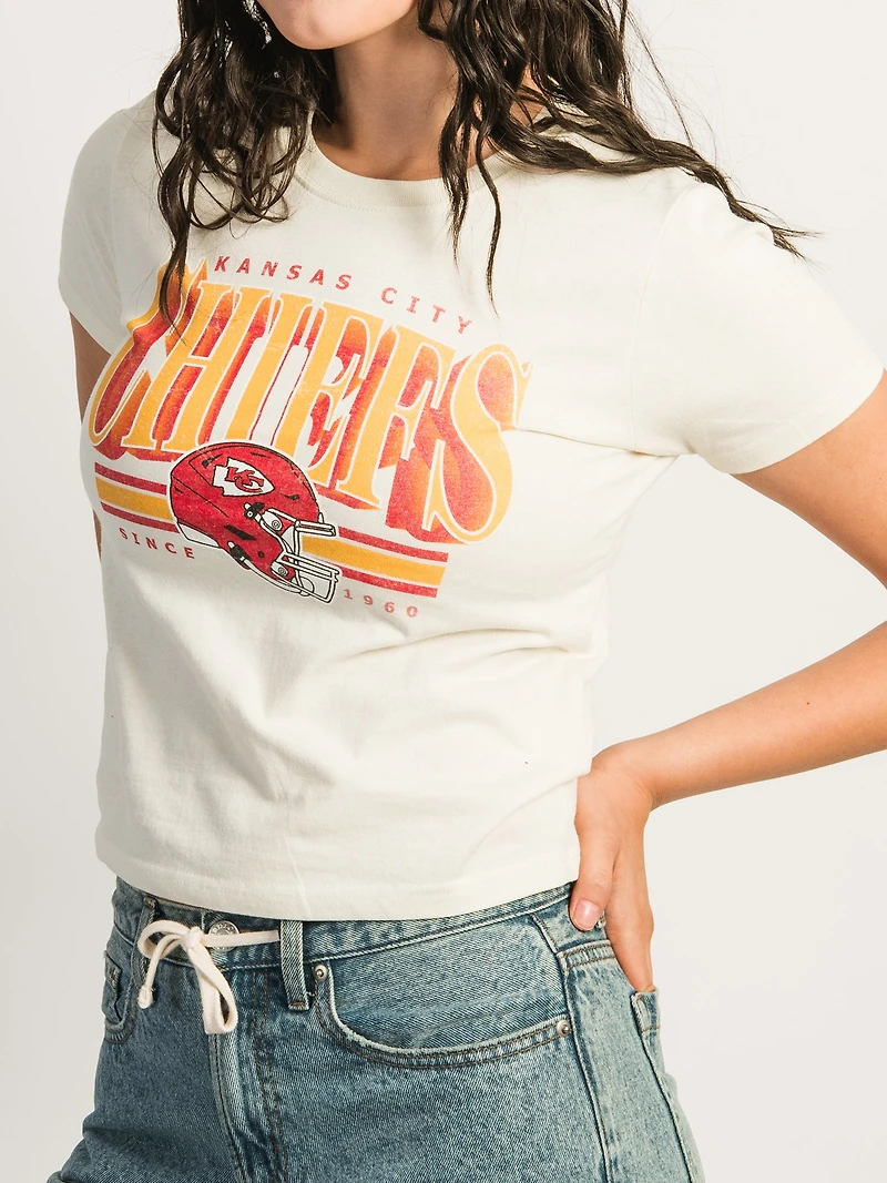 KANSAS CITY CHIEFS BOXY TEE SOUS LICENCE