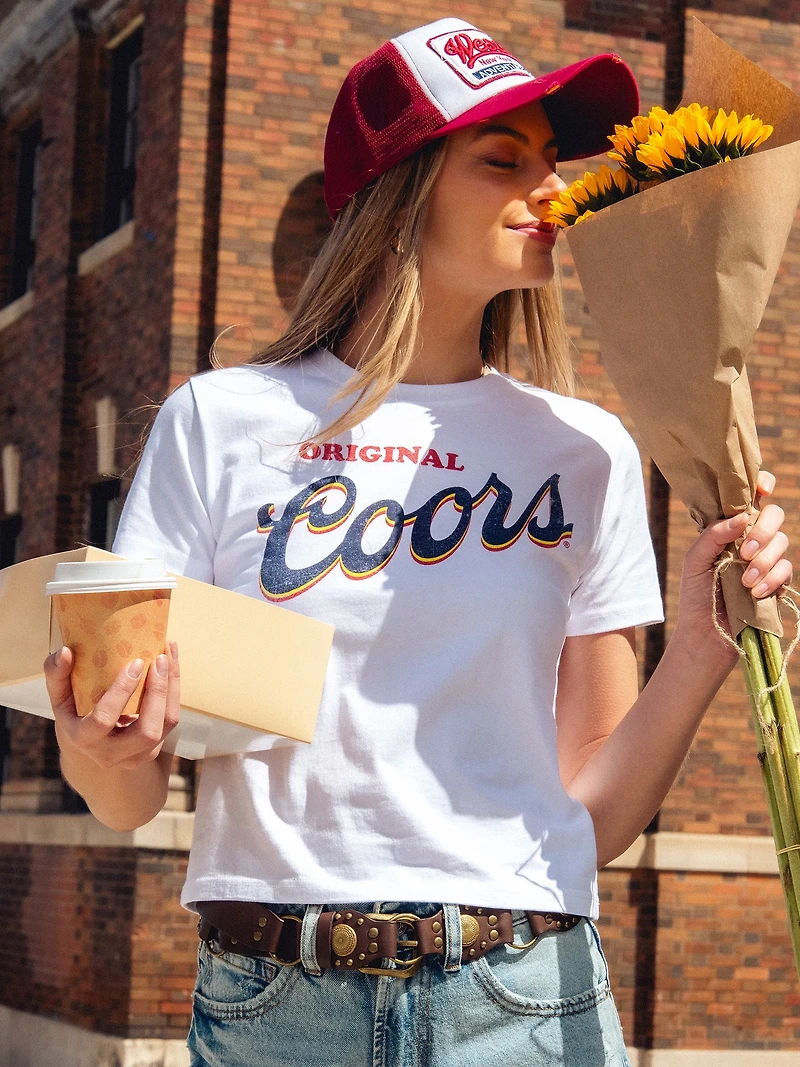 OG COORS LOGO BOYFRIEND FITTED TEE