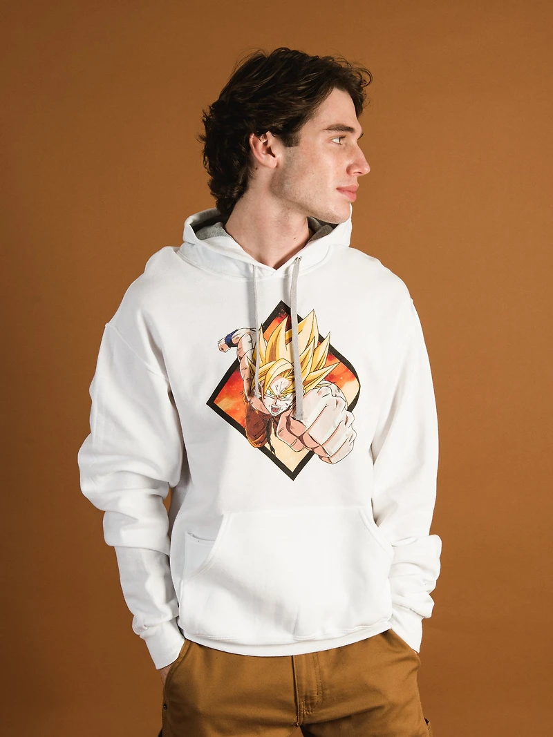 NTD APPAREL DRAGONBALL Z GOKU PULLOVER HOODIE - CLEARANCE