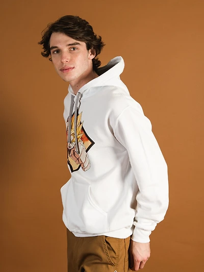 NTD APPAREL DRAGONBALL Z GOKU PULLOVER HOODIE - CLEARANCE