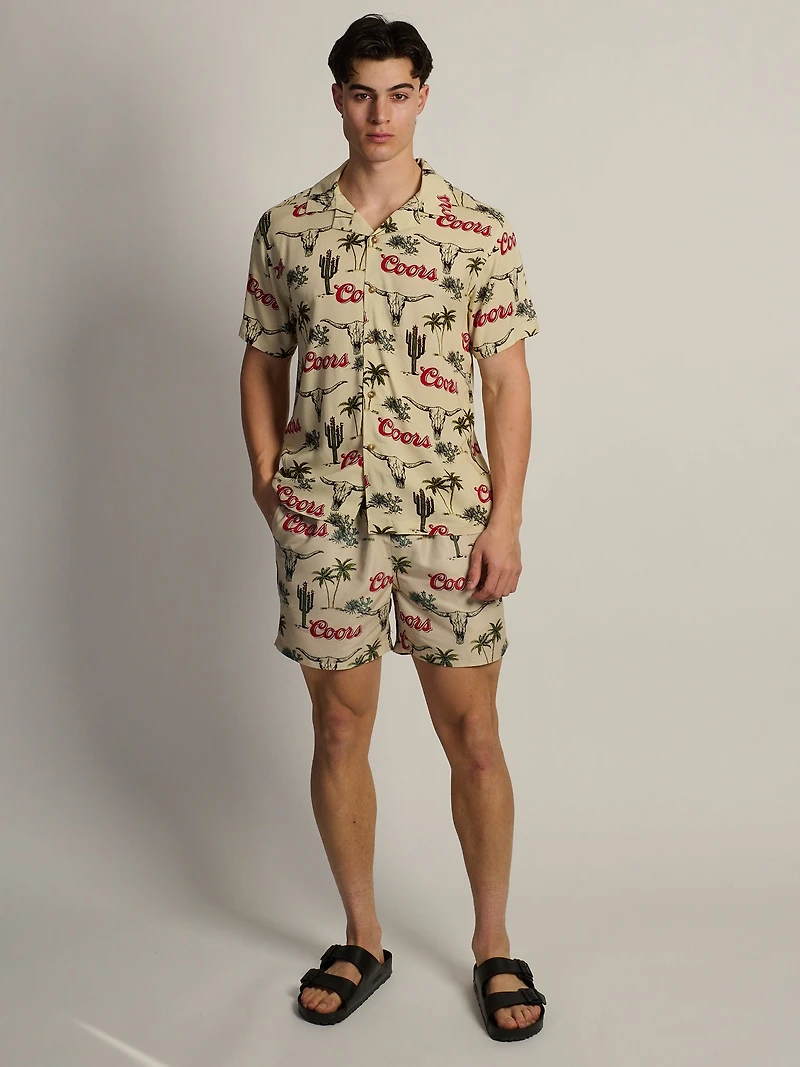 COORS RODEO WOVEN SHIRT