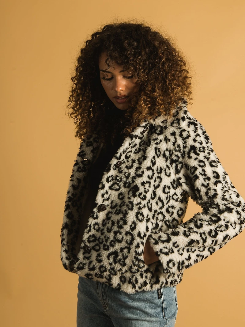 ONLY EMILY ALL OVER PRINT YEDDY JACKET - DÉSTOCKAGE