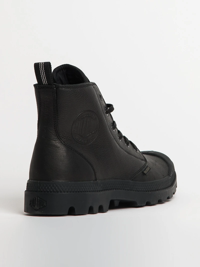 MENS PALLADIUM PAMPA ZIP LEATHER ESSENTIAL - CLEARANCE