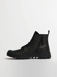 MENS PALLADIUM PAMPA ZIP LEATHER ESSENTIAL - CLEARANCE