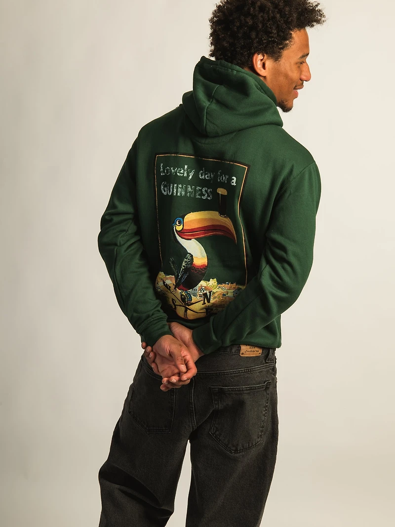 PULL-OVER À CAPUCHE GUINNESS TUCAN