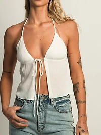PRINCESS POLLY CHANTRIA TOP - WHITE