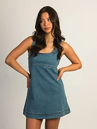 PRINCESS POLLY RAUTHA MINI DENIM DRESS