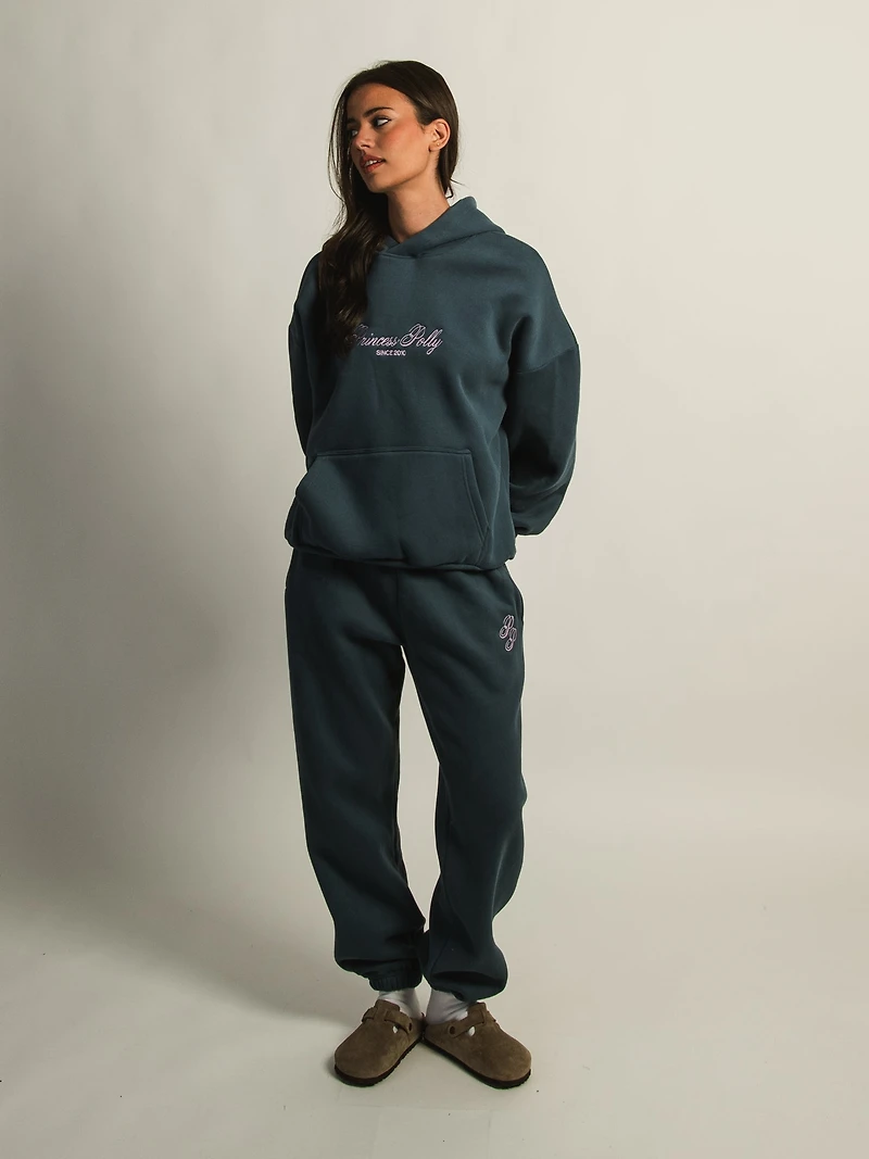 SWEATSHIRT PRINCESS POLLY HOODED SCRIPT