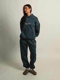 SWEATSHIRT PRINCESS POLLY HOODED SCRIPT
