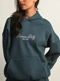 SWEATSHIRT PRINCESS POLLY HOODED SCRIPT