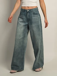 PRINCESS POLLY NAYLOR WIDE LEG JEANS