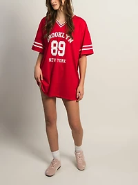 PRINCESS POLLY MICHAIL JERSEY MINI DRESS