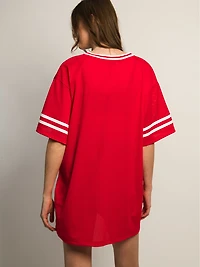 PRINCESS POLLY MICHAIL JERSEY MINI DRESS