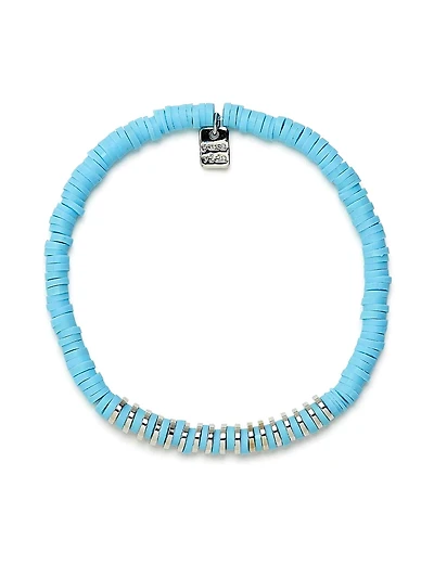 PURA VIDA HEISHI DISC/METAL BEAD - CLEARANCE