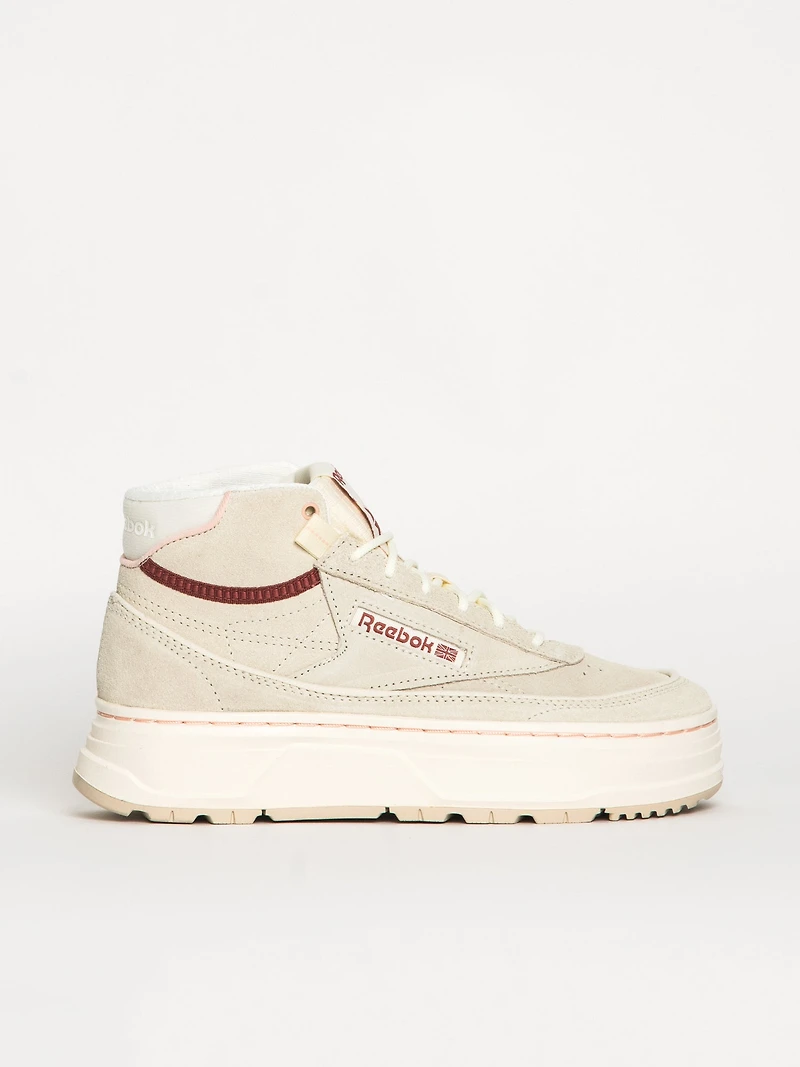 WOMENS REEBOK CLUB C GEO MID - CLEARANCE