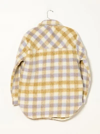 VESTE À CARREAUX JESSICA POUR FEMMES