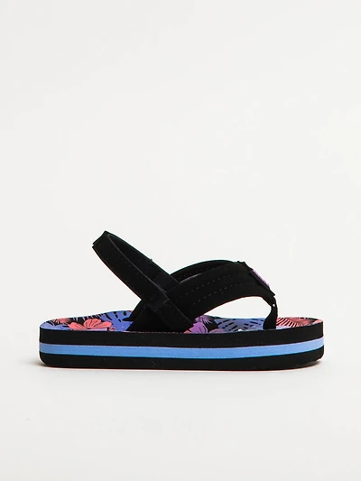 KIDS REEF LIL AHI-FRONDS SLIDES - CLEARANCE